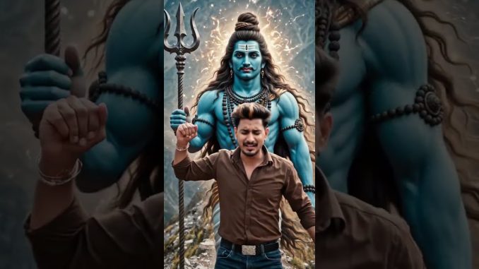 Om namah Shivay 🥺🙏 #funny #funnyclips #comedy  Ai guide suraj #funnydancing #aicover #funnyideas 👍😱