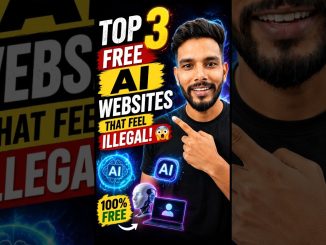 😳 Top 3 FREE AI Websites That Feel Illegal!