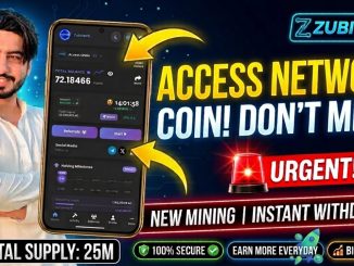 Access Network New Mining Project | Complete Full Review & Guide | Access Network Total Supply 25M