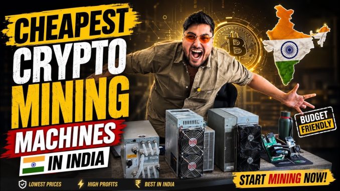 Buy Crypto Mining Machine In India | cheapest crypto miner india | crypto mining setup guide