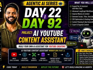 Agentic AI Tutorial for Beginners | Day 22 | 40 LPA Roadmap | Build AI Agents from Scratch (Hindi)