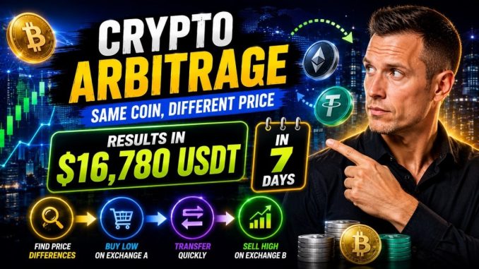 Crypto Arbitrage Strategy Guide: How to Do #USA Crypto Arbitrage, Bitcoin Arbitrage ~ SOL~USDT