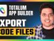 How To Export Source Code From Totalum AI App Builder (Quick Guide)