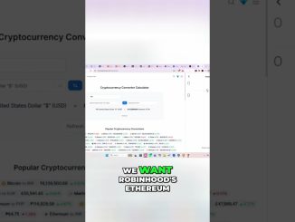 Swap Ethereum on Robinhood: Easy Crypto Guide #shorts