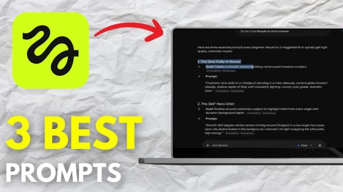 Three Simple Prompts Every Higgsfield AI Beginner Should Try (2026)