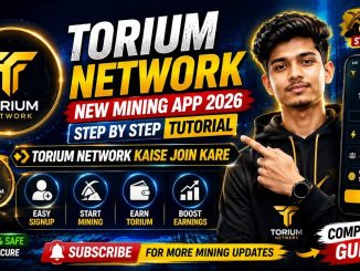 Torium Network New Mining App 2026 | Step by Step Tutorial | Torium Network Kaise Join kare #torium