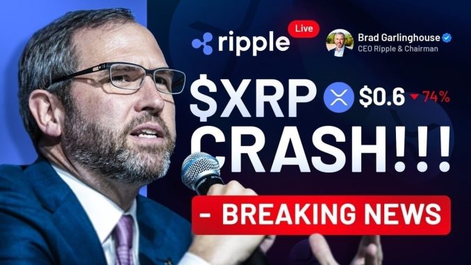 🚨 XRP CRASH ALERT! Brad Garlinghouse's Latest Message | XRP Price Prediction