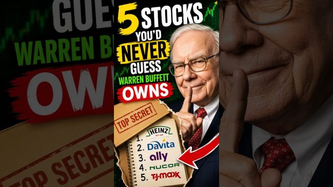 5 Stocks You'd Never Guess Warren Buffett Owns Crypto Cobra