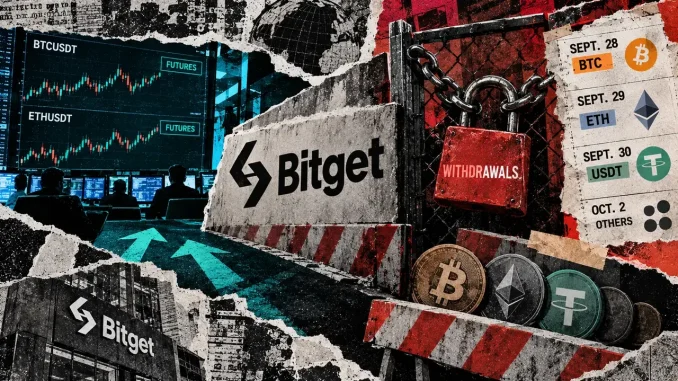 Bitcoin withdrawals open at Bitget as futures trade