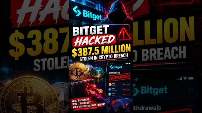 Bitget Hacked? $387.5 Million Crypto Breach Explained | Latest Crypto News