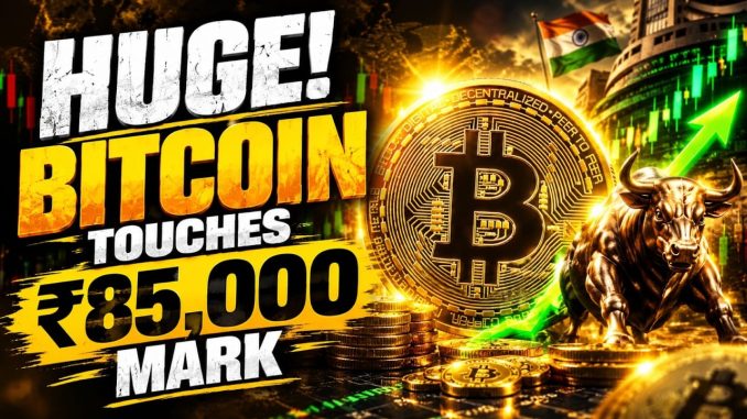 CoinSwitch Crypto Market Pulse: Huge! Bitcoin Touches ₹85,000 Mark। Top News of The Day