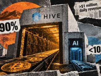 HIVE is making $1M a day, and almost all of it comes from Bitcoin mining not AI