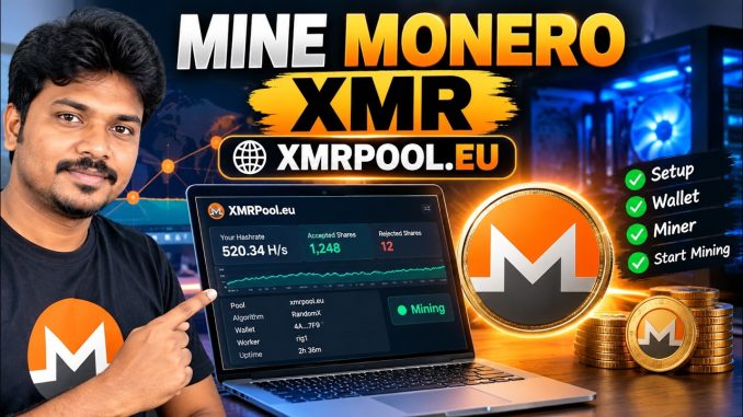 How to Mine Monero (XMR) on XMRPool.eu | Complete XMR Mining Tutorial 2026