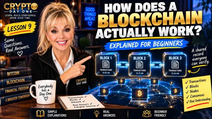 Lesson 9: How Does Blockchain Actually Work? | Blockchain Explained for Beginners