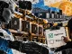Editorial collage of an AI robot, Bitcoin mining rigs, and a human operator reviewing approval and rejection controls for equipment commands.