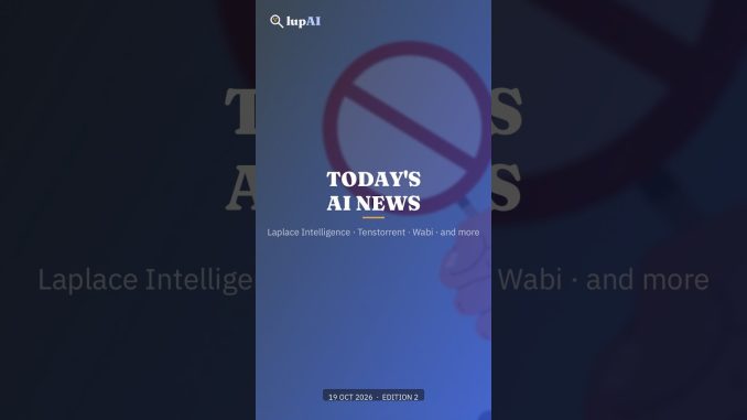 Daily AI News Recap — 2026-10-19 · Edition 2 #Shorts
