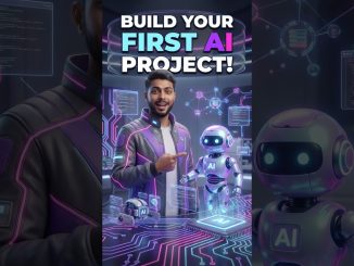 How to Build Your First AI Project | Beginner AI Tutorial #Shorts