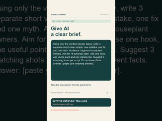 One Question → 3 Video Ideas | AI Workflow for Beginners #Shorts