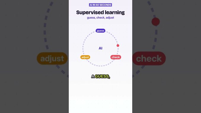 Supervised learning: AI with an answer key